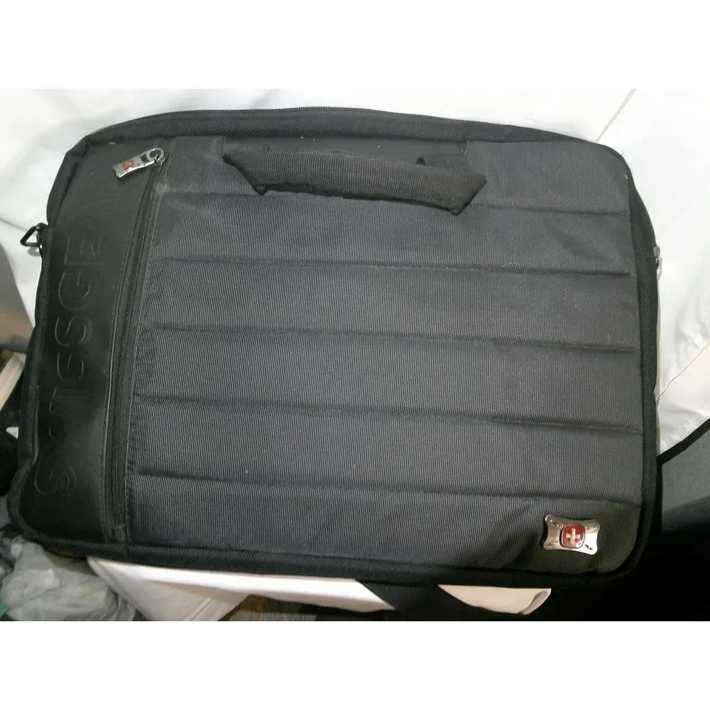 Swiss Gear Black Laptop Bag Briefcase‎ Padded Business Travel Carry-On
